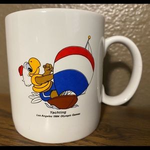 Vintage 1984 Olympics Los Angeles Coffee Mug